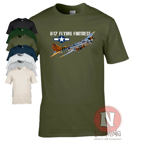 B17 flying fortress shirt - b17,
