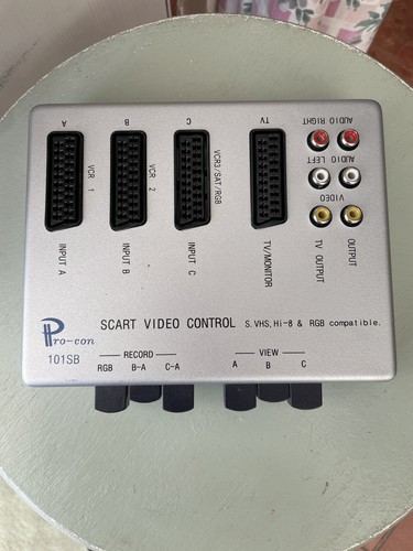 Pro con 101sb scart video - pro-con,