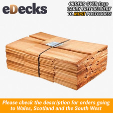 Cedar Roofing Shingles Grade 1