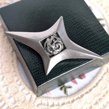 Vintage Pewter Guiding Star
