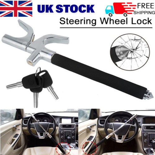 Steering wheel lock universal - lock,
