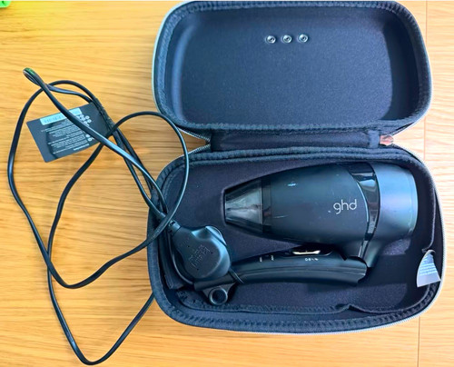Ghd flight black folding - black,