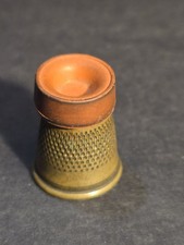 Vintage Brass Tailor's Thimble