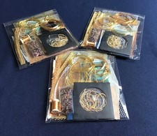 GOLDWORK EMBROIDERY MATERIALS TASTER PACK, NEW PACK MORE THREADS