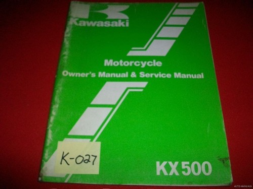 Vintage kawasaki kx500 - vintage,