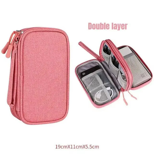 Travel cable organizer bag - cable,