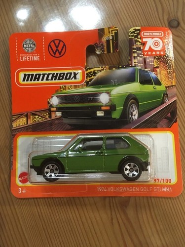 Matchbox 1976 golf - matchbox, gti