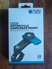 Quad Lock Mount Motor Bike V2 Handlebar in Black 360 Compatible Various Sizes 