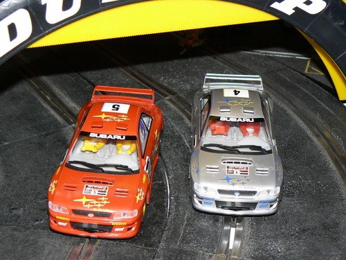 Scalextric subaru impreza - subaru,
