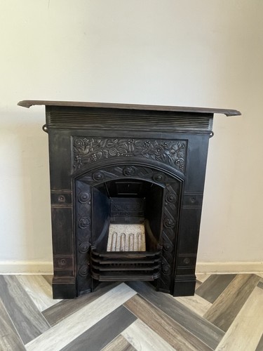 Victorian cast iron - victorian, fireplace