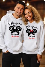 Personalised Disneyland Paris Family Hoodie, Group Family Holiday Vacation Top