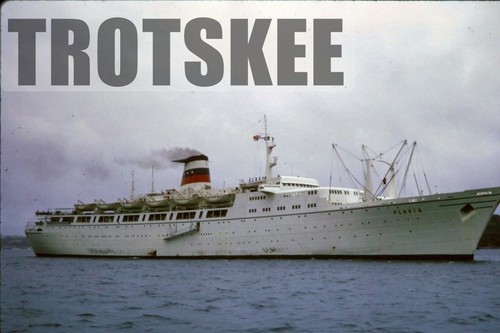 35mm slide ocean liner - slide,