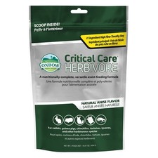 Oxbow Critical Care Herbivore, Emergency Guinea Pig Food, Rabbit Food for Rec...
