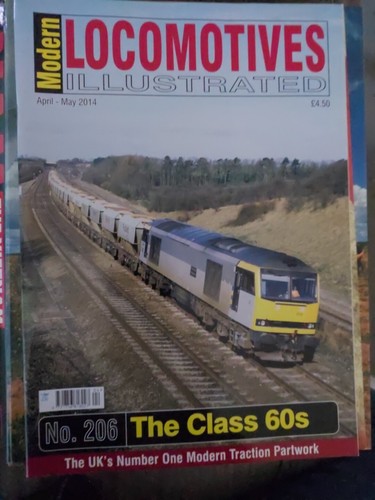 Modern locomotives illustrated - locomotives,