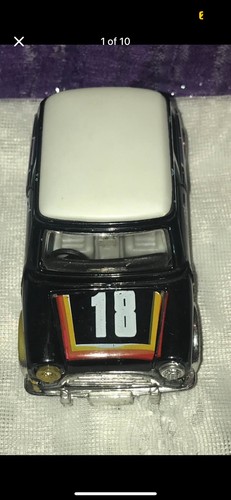 Vintage mini cooper toy - mini, car