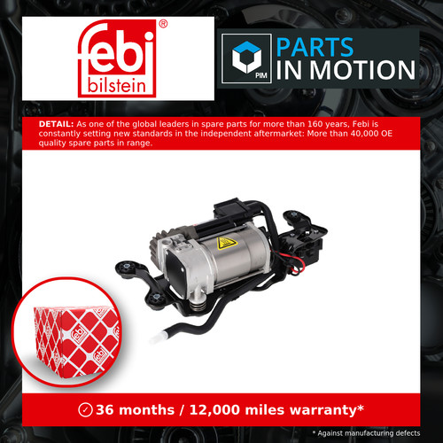 Air suspension compressor - suspension,