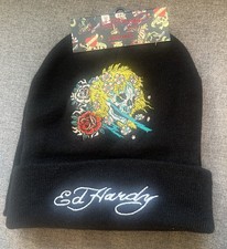 Ed Hardy Beanie Hat 2 Pack