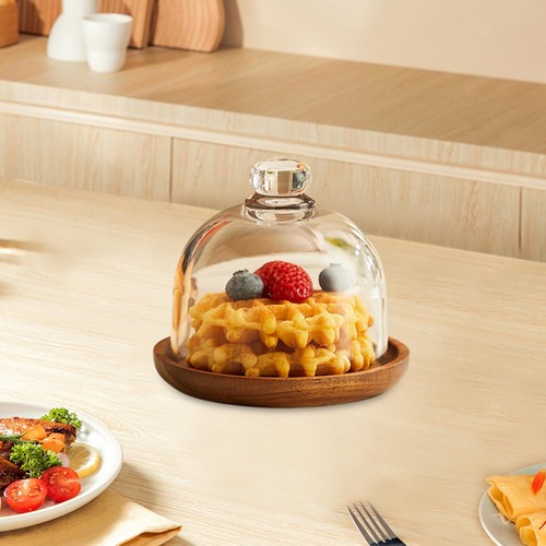 Cake stand with dome serving - stand,
