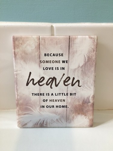 Heaven porcelain plaque - heaven,