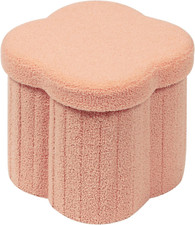 Storage Ottoman Cube, Flowers