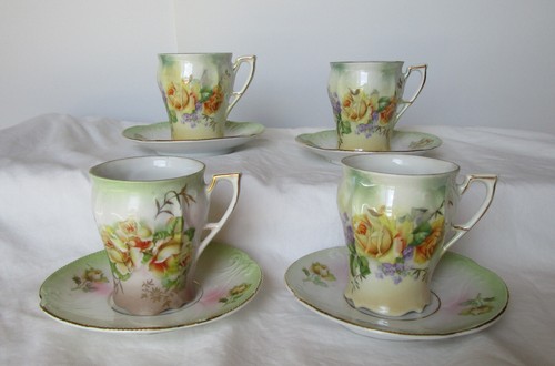 Antique german porcelain - porcelain, tea