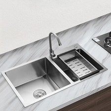 30" Stainless Steel Double