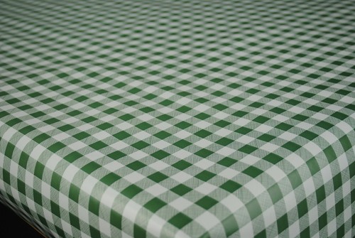 Square wipe clean tablecloth - wipe,