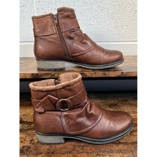 Baretraps boots brown - brown, faux