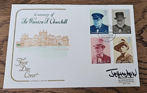 1974 fdc churchill centenary - fdc, ~