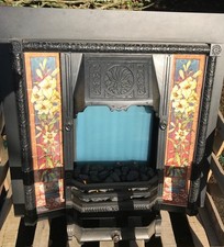 Victorian Style Fireplace Insert with electric fire & coals