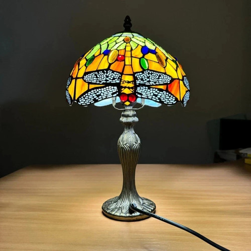 Tiffany style bedside table - tiffany-style,