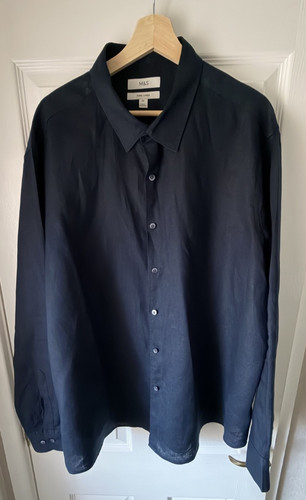 Relaxed fit pure linen - m&s,