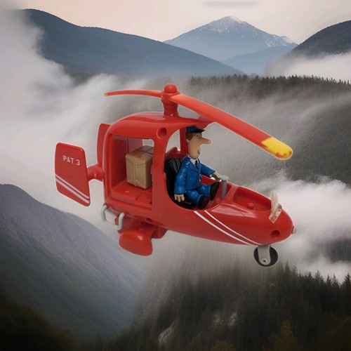 Postman pat toy helicopter - pat,