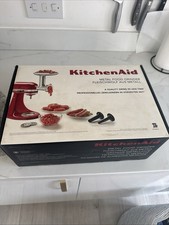 KitchenAid Metal Food Grinder Attachment Sausage Stuffer New 5KSMMGA Genuine