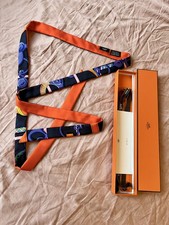 Hermes Twillon Silk scarf belt