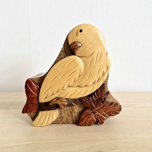 Hand crafted intarsia secret - hand,