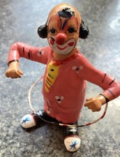 Vintage Small Clown With Hula