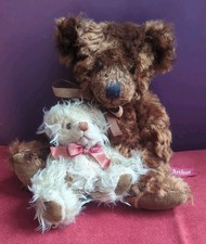 Russ Bears Platinum Edition Teddy Bear " Arthur " & Baby Gregory 