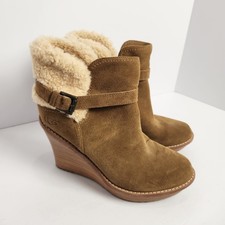 UGG Women's Anais Suede Wedge