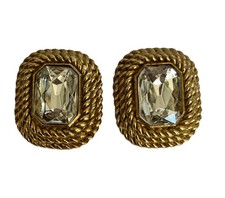 Sphinx vintage earrings clip - vintage, earrings,