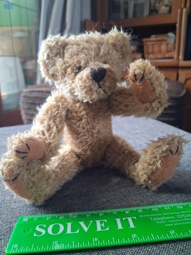 Cute vintage jointed teddy - cute,