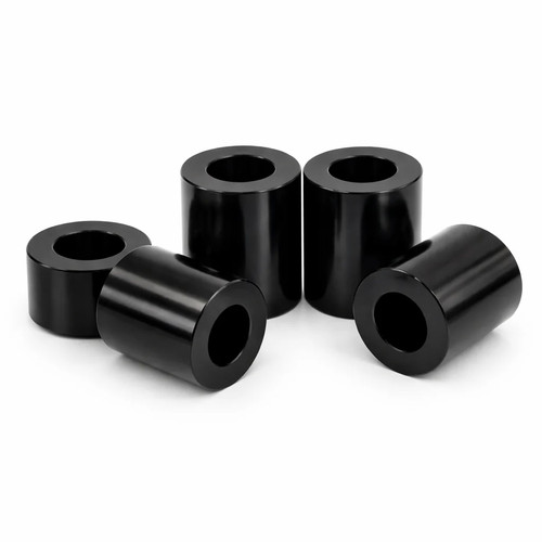 Black nylon standoff plastic - nylon,