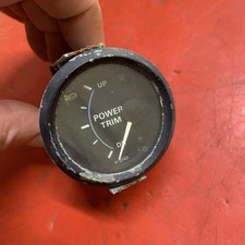 Vdo Speedboat Boat Used Power Trim Gauge Analogue Outboard Fishing Marine ✅