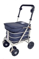 Shopping trolley with seat - trolley,