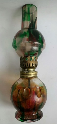 Vintage multi coloured glass - coloured,
