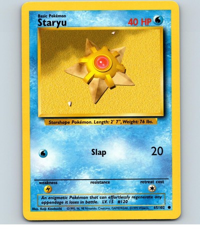 Staryu 102 common - staryu,