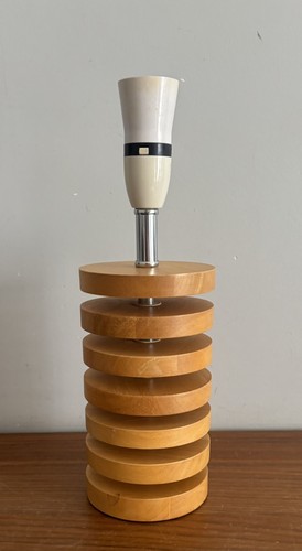 Vintage wooden cylinder - cylinder, disc