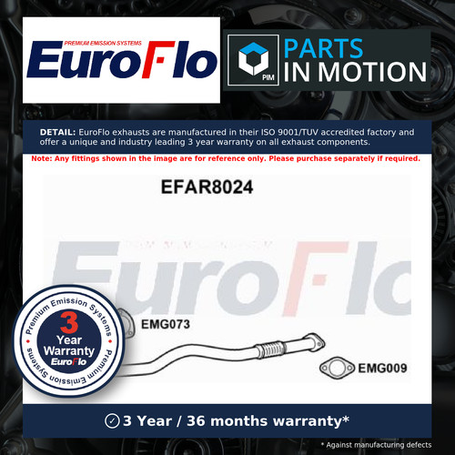 Exhaust pipe fits alfa romeo - exhaust,