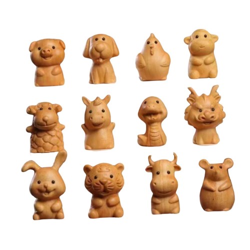 12x wooden animal model - 12x,