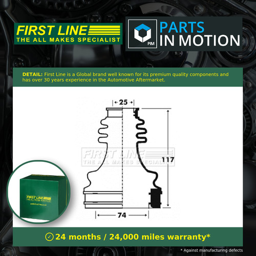 Joint boot fits - cv,